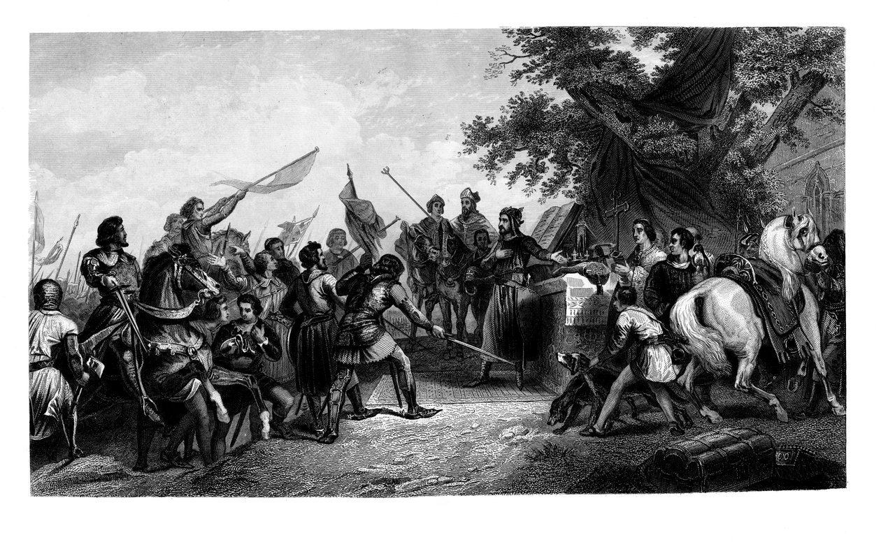 La Battaglia di Bouvines, 27 luglio 1214 da Charles Henry Jeens