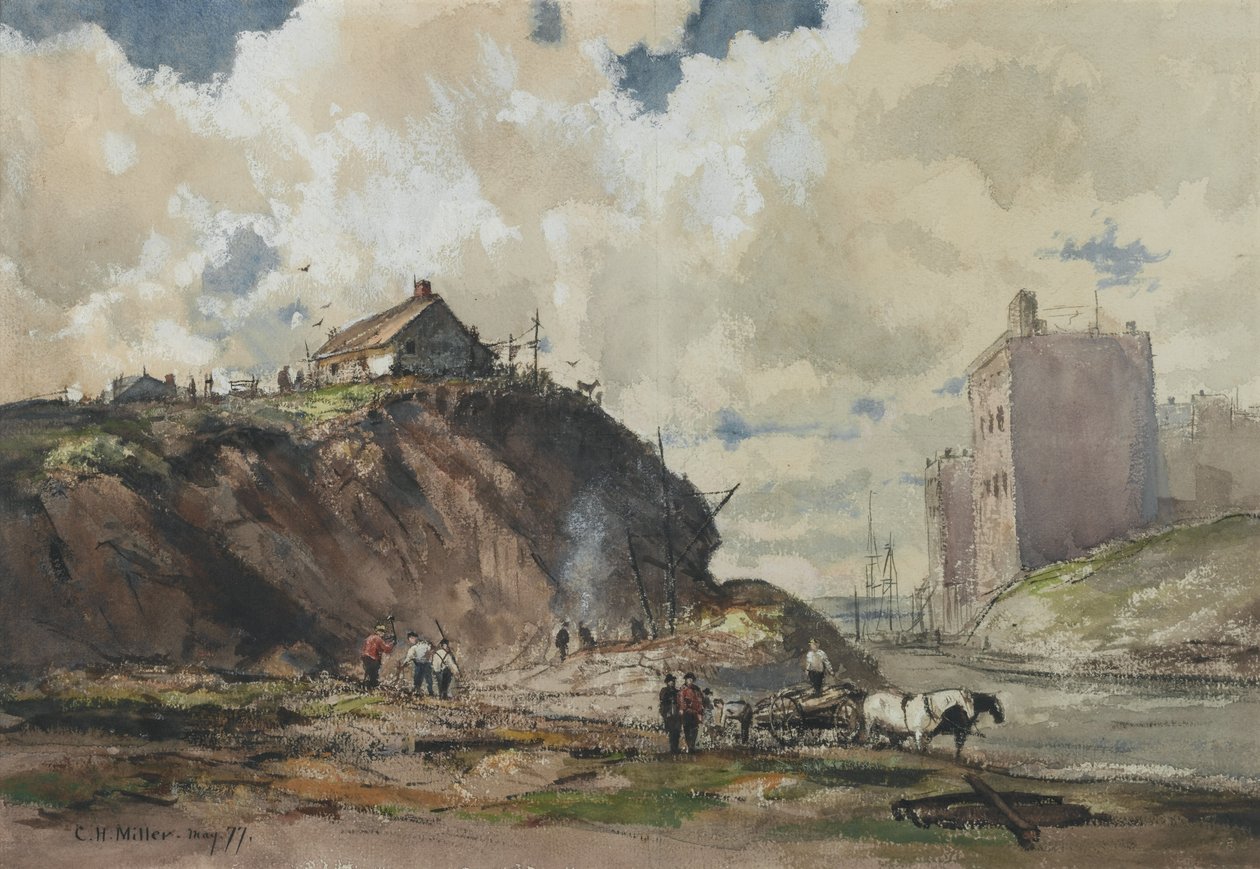 Il modo in cui è costruita la città, 1877 da Charles Henry Miller