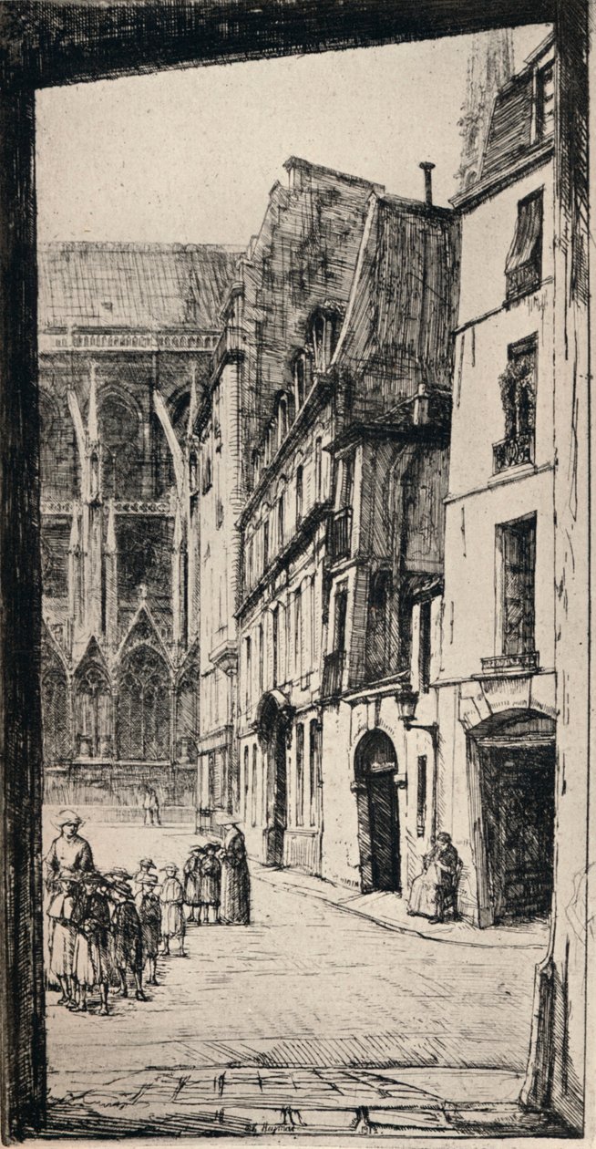 Rue Massillon, 1915 da Charles Heyman