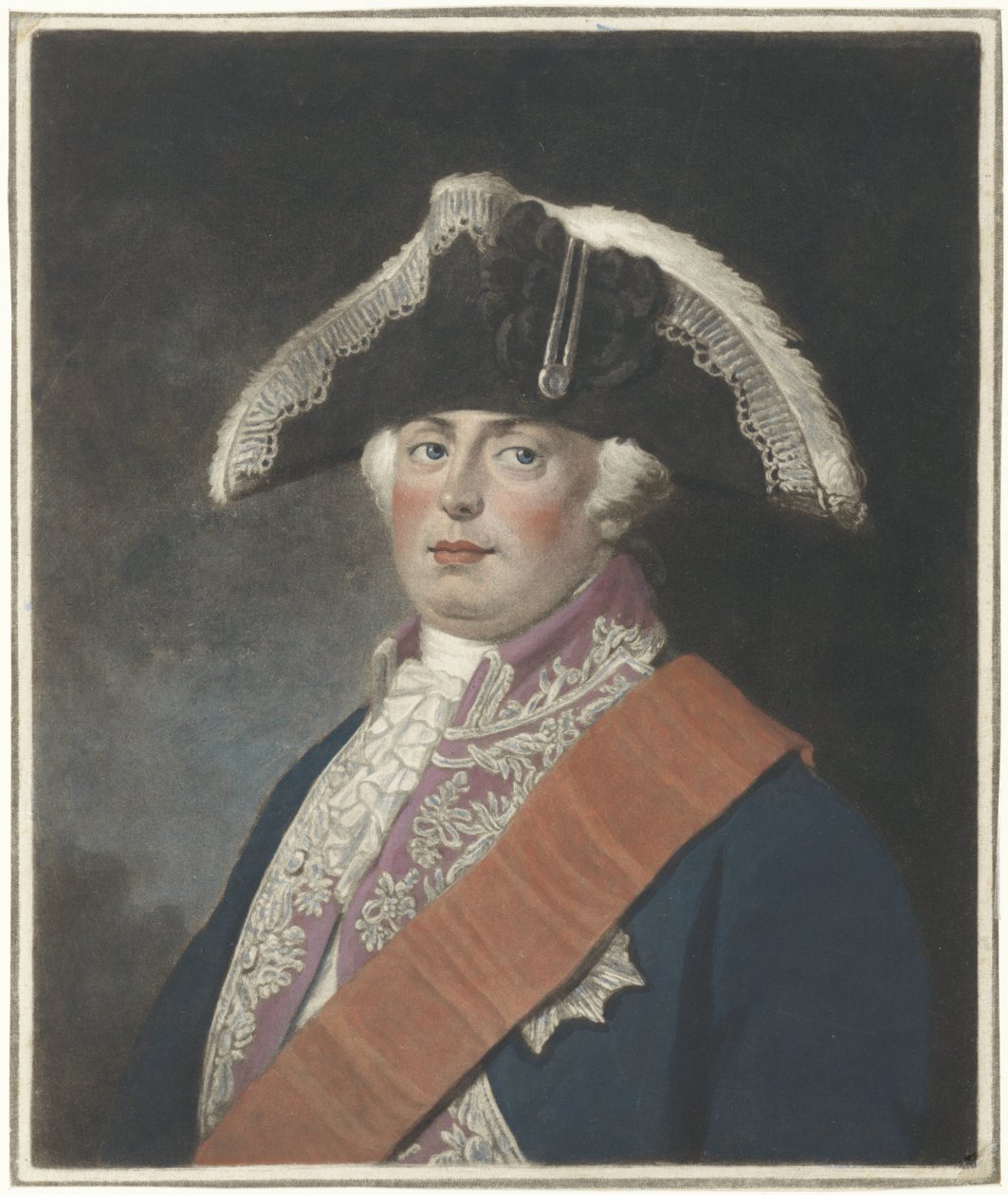 Ritratto di Federico Guglielmo II, re di Prussia da Charles Howard Hodges