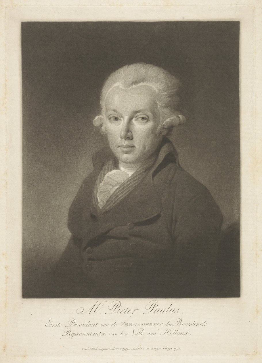 Ritratto di Pieter Paulus da Charles Howard Hodges