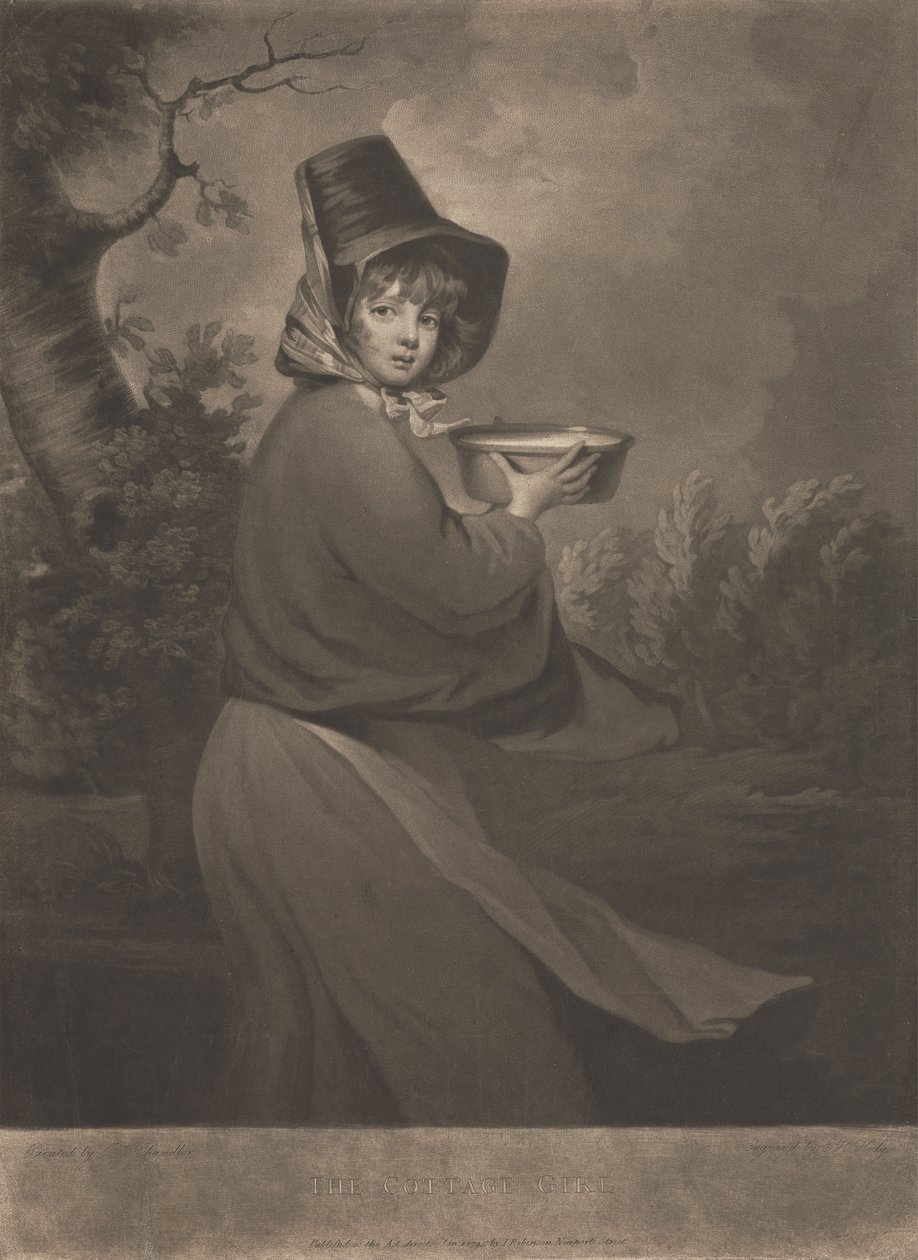 La Ragazza del Cottage da Charles Howard Hodges