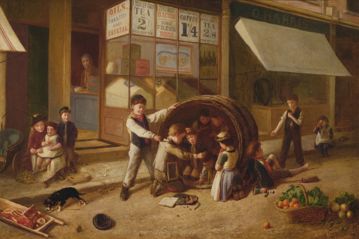 Mischia fuori dal negozio di alimentari da Charles Hunt