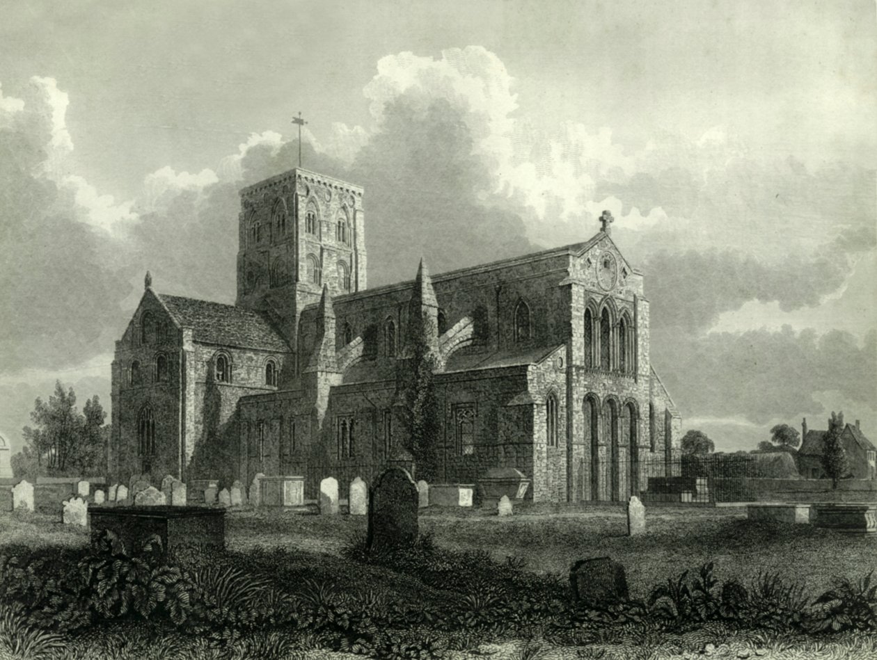Chiesa di New Shoreham, 1835 da Charles J. Smith