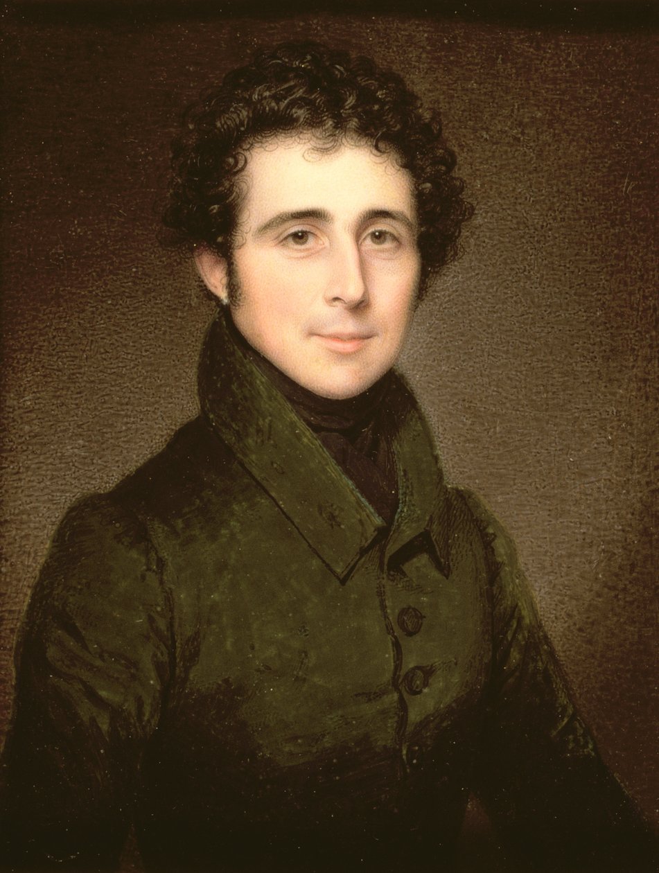 Sir Thomas William Holburne (1793-1874) di Menstrie Bart, 1827 da Charles Jagger