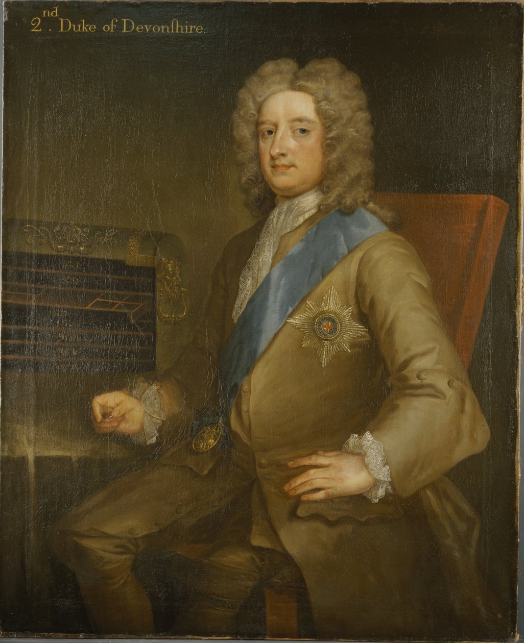 Ritratto di William Cavendish, 2° Duca di Devonshire da Charles Jervas