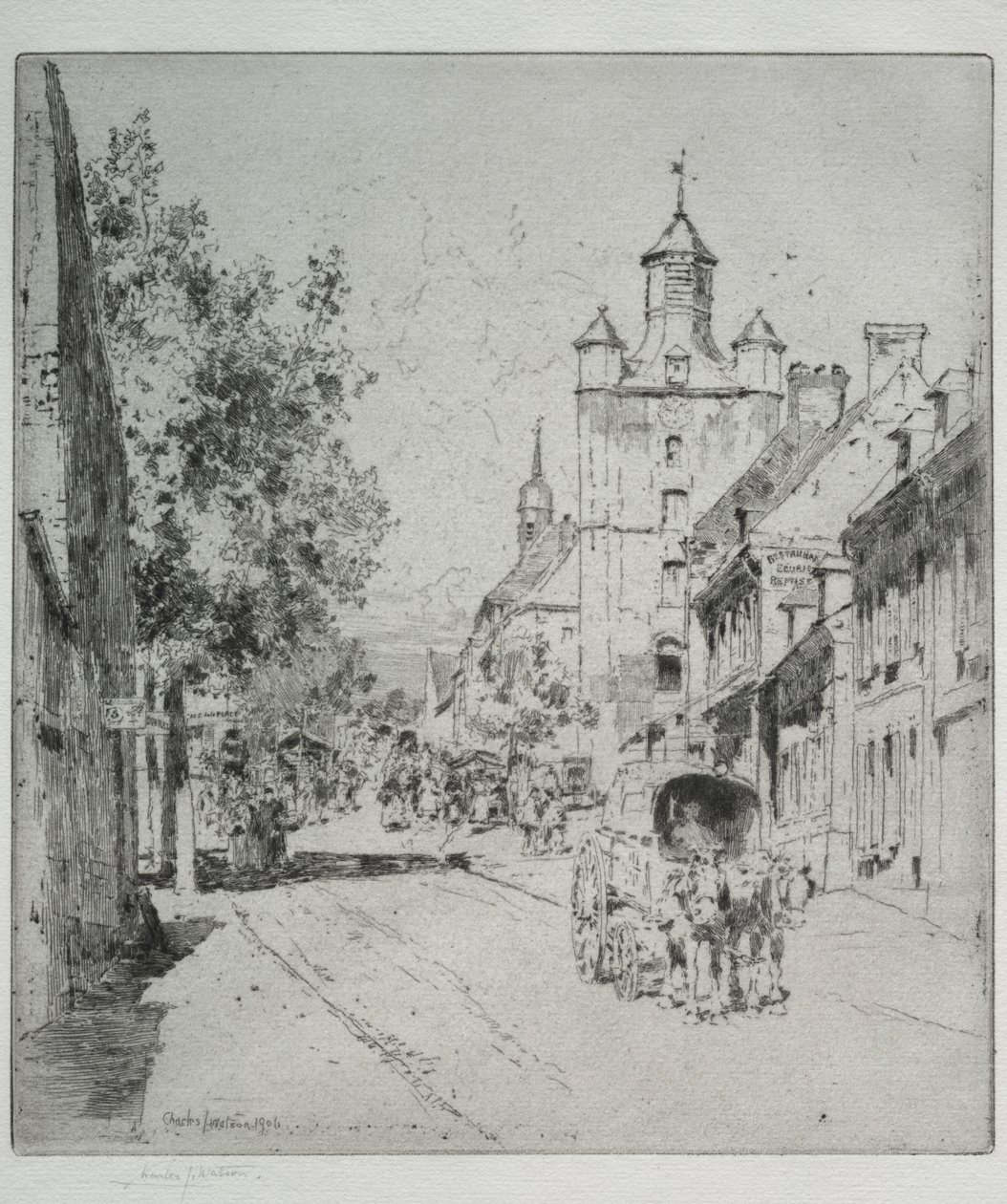 Tour de Marche, St. Riquier da Charles John Watson