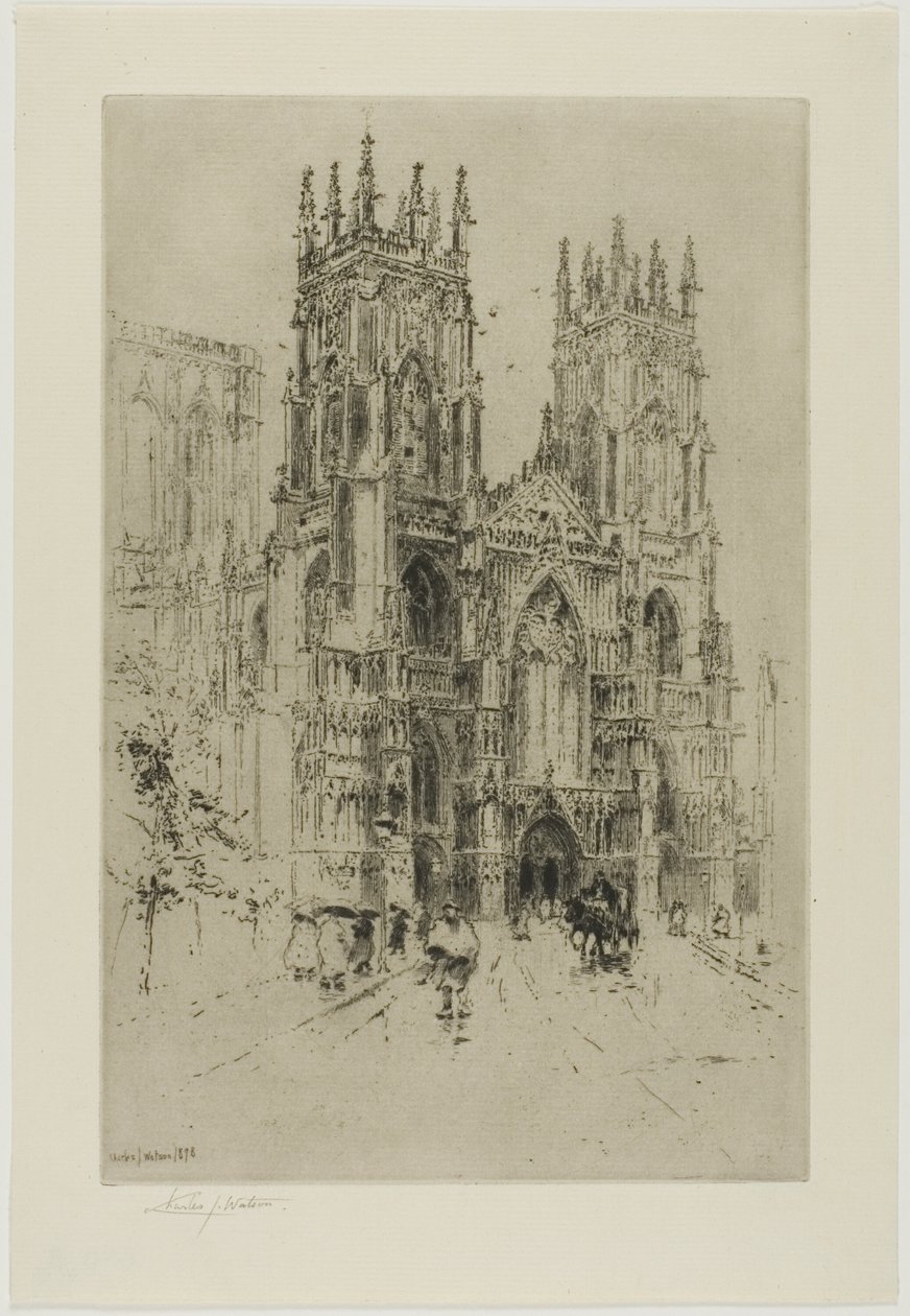 Cattedrale di York da Charles John Watson