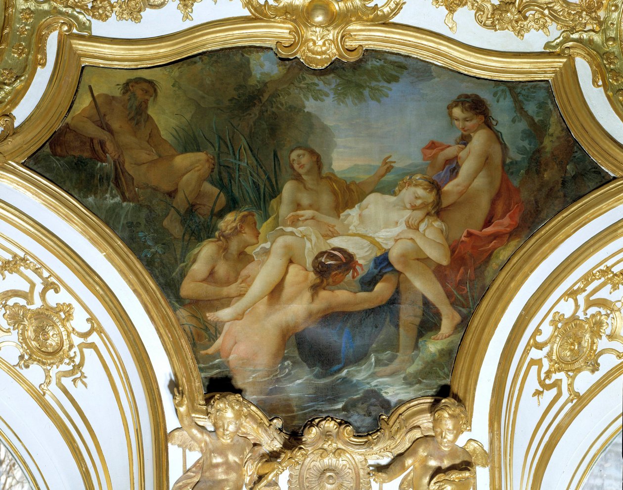 Le Ninfe che ritirano il corpo di Psiche da Charles Joseph Natoire