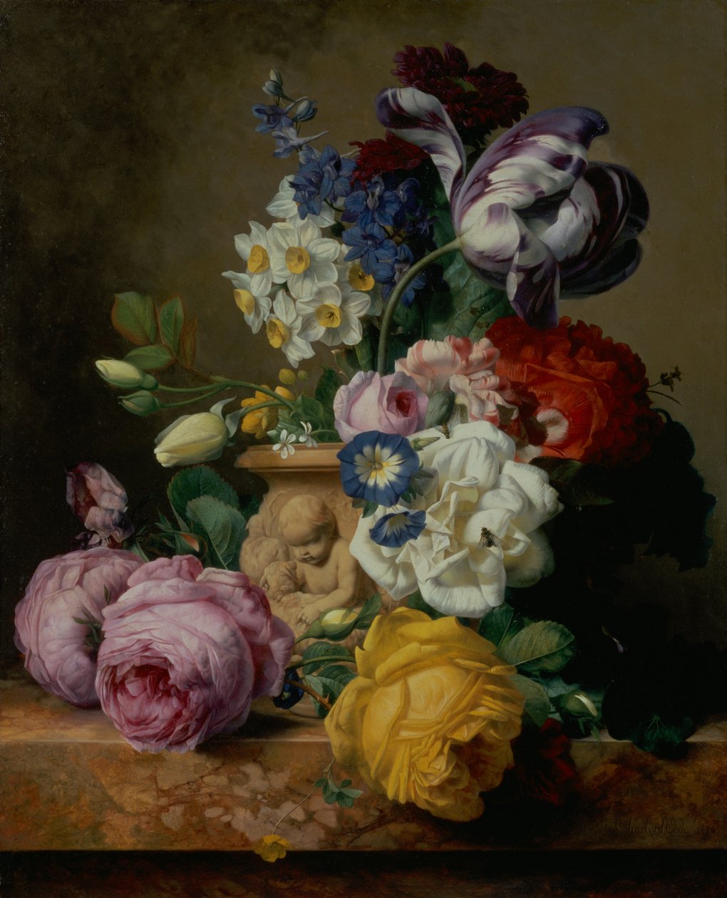 Natura Morta di Fiori da Charles Joseph Node