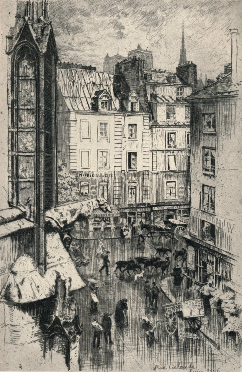 Rue Galande da Charles Jouas