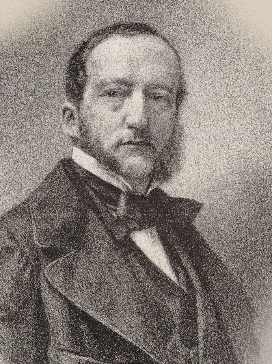 Ritratto del pianista e compositore Sigismund Thalberg da Charles Kreutzberger