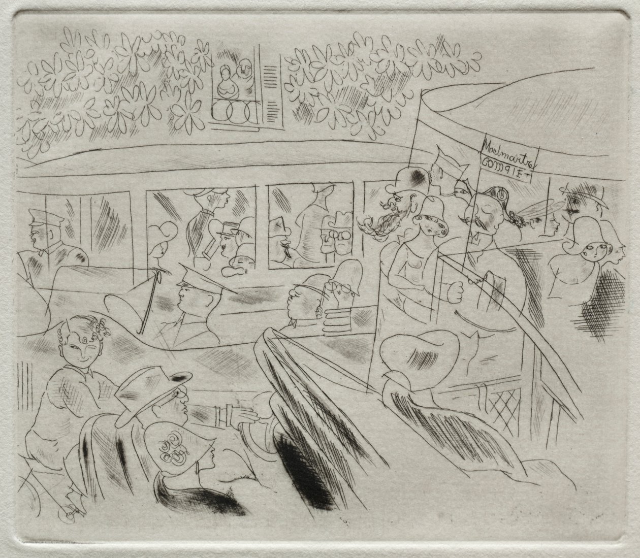 Traffico, Montmartre da Charles Laborde