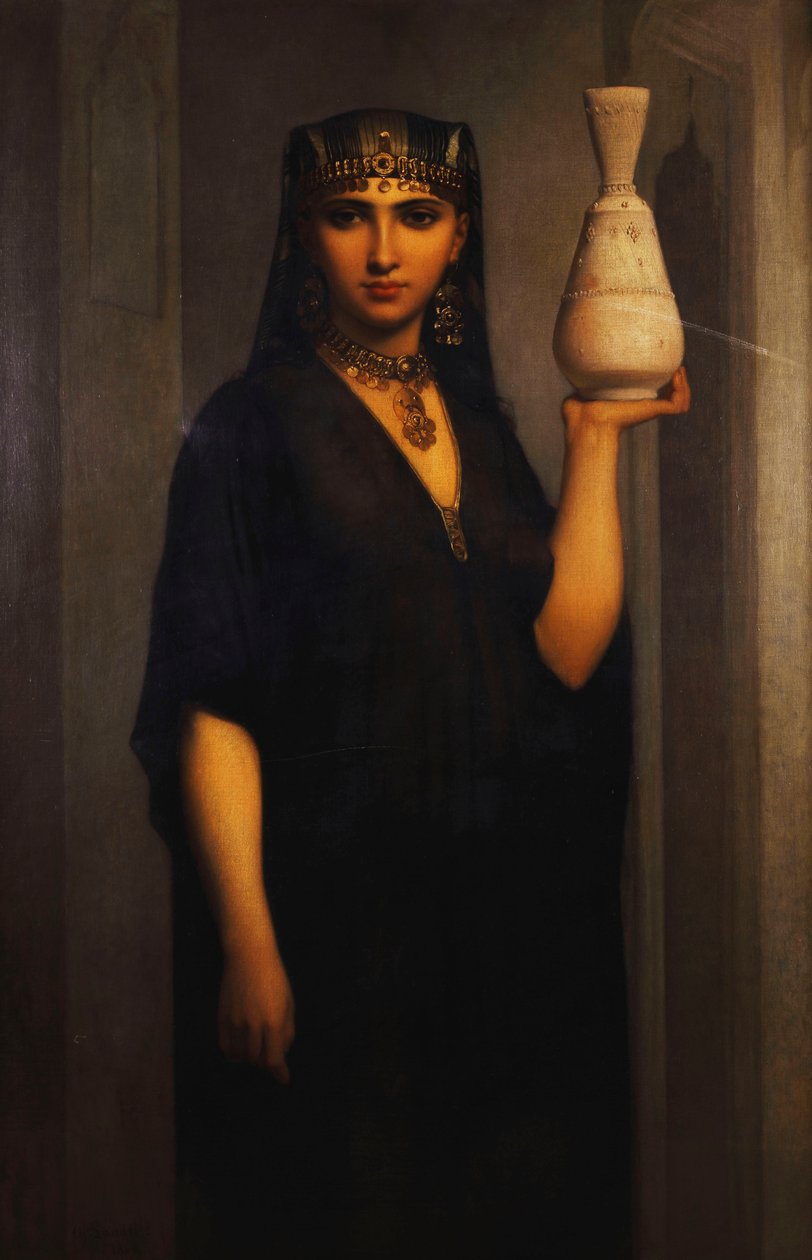 Contadina; Femme Fellah da Charles Landelle