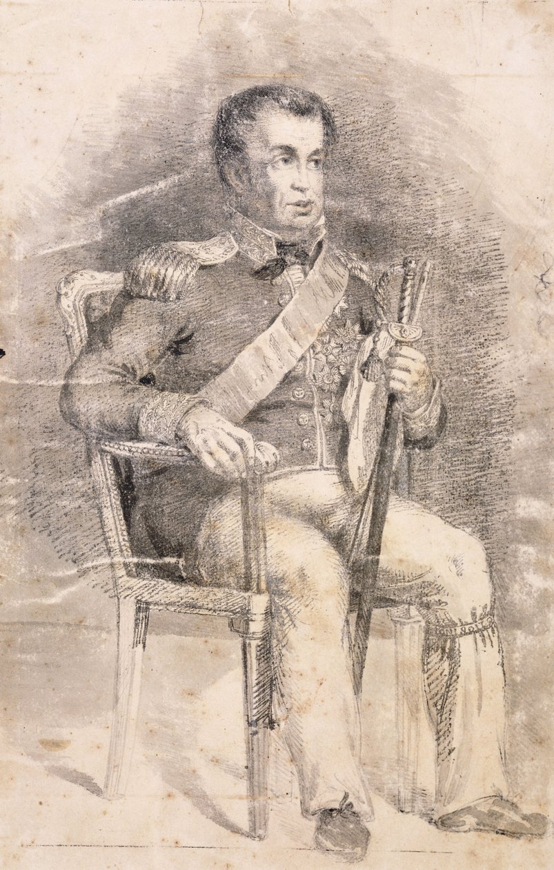 Ritratto di Dom Joao VI, c. 1825-6 da Charles Landseer