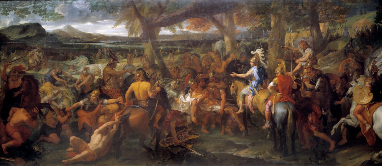 Alessandro e Poro da Charles Le Brun
