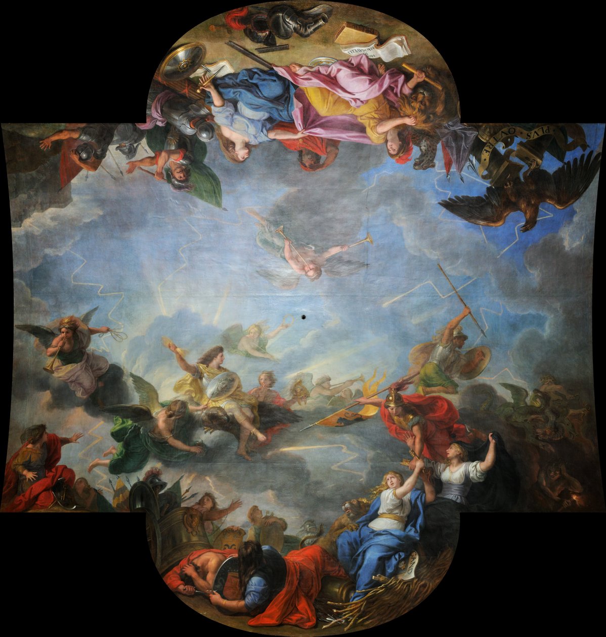 Conquista della città e della cittadella di Gand in sei giorni, 1678 da Charles Le Brun
