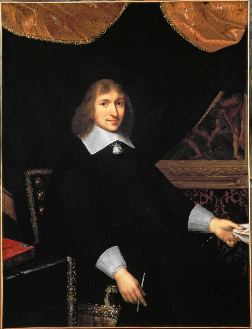 Nicolas Fouquet, ministro delle finanze del re Luigi XIV ... da Charles Le Brun
