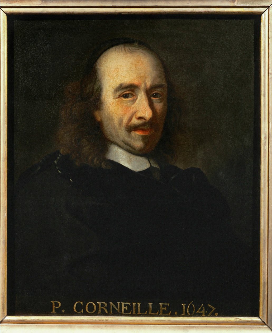 Il poeta Pierre Corneille ... (dipinto su tela) da Charles Le Brun
