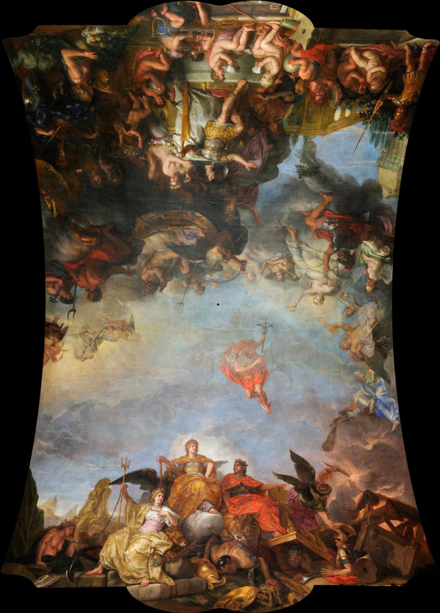 Il re governa da solo, 1661 da Charles Le Brun