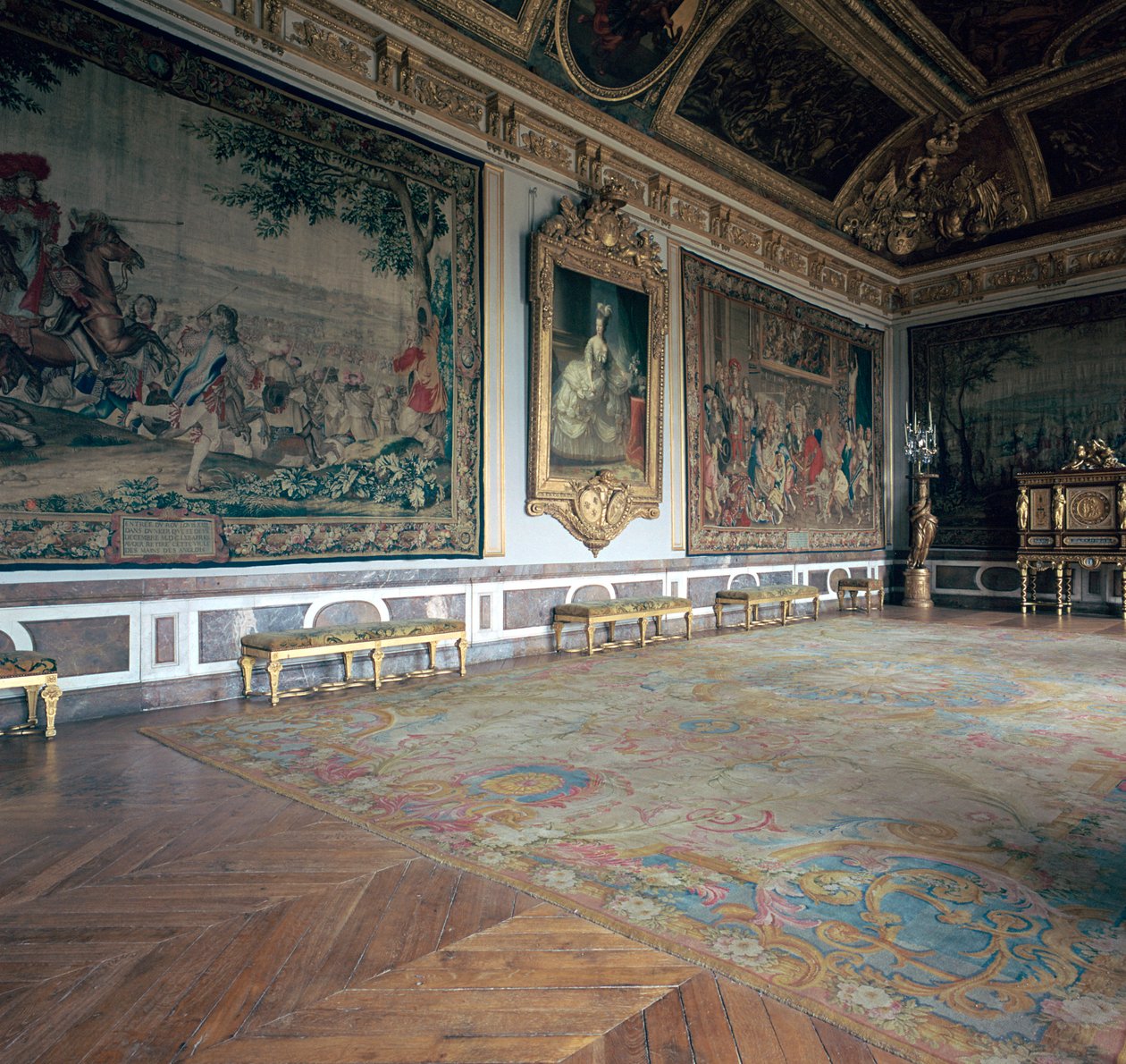 Il Salon De Mars a Versailles da Charles Le Brun