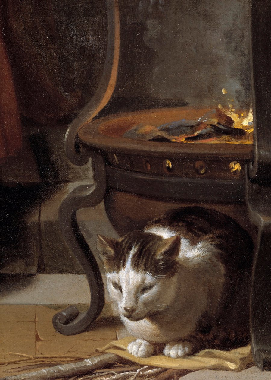 Il sonno di Gesù Bambino (dettaglio) da Charles Le Brun