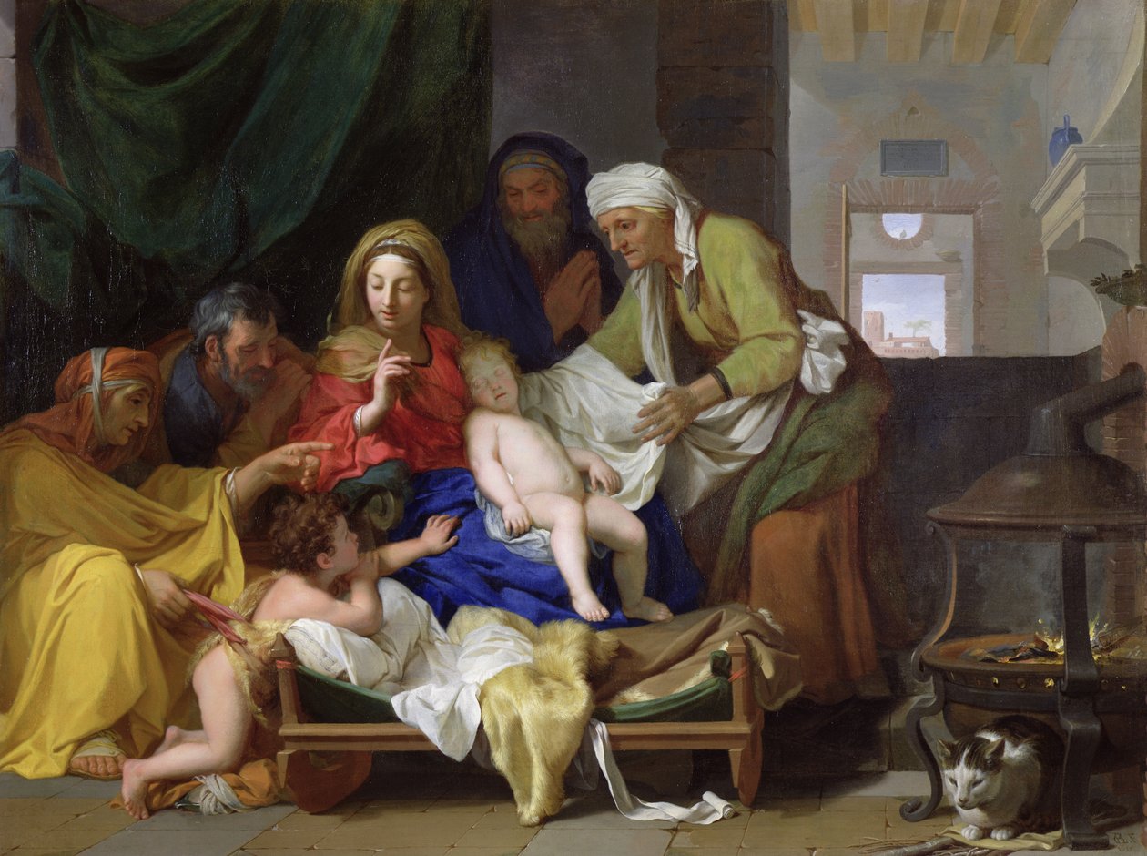 Il Sonno di Gesù Bambino da Charles Le Brun