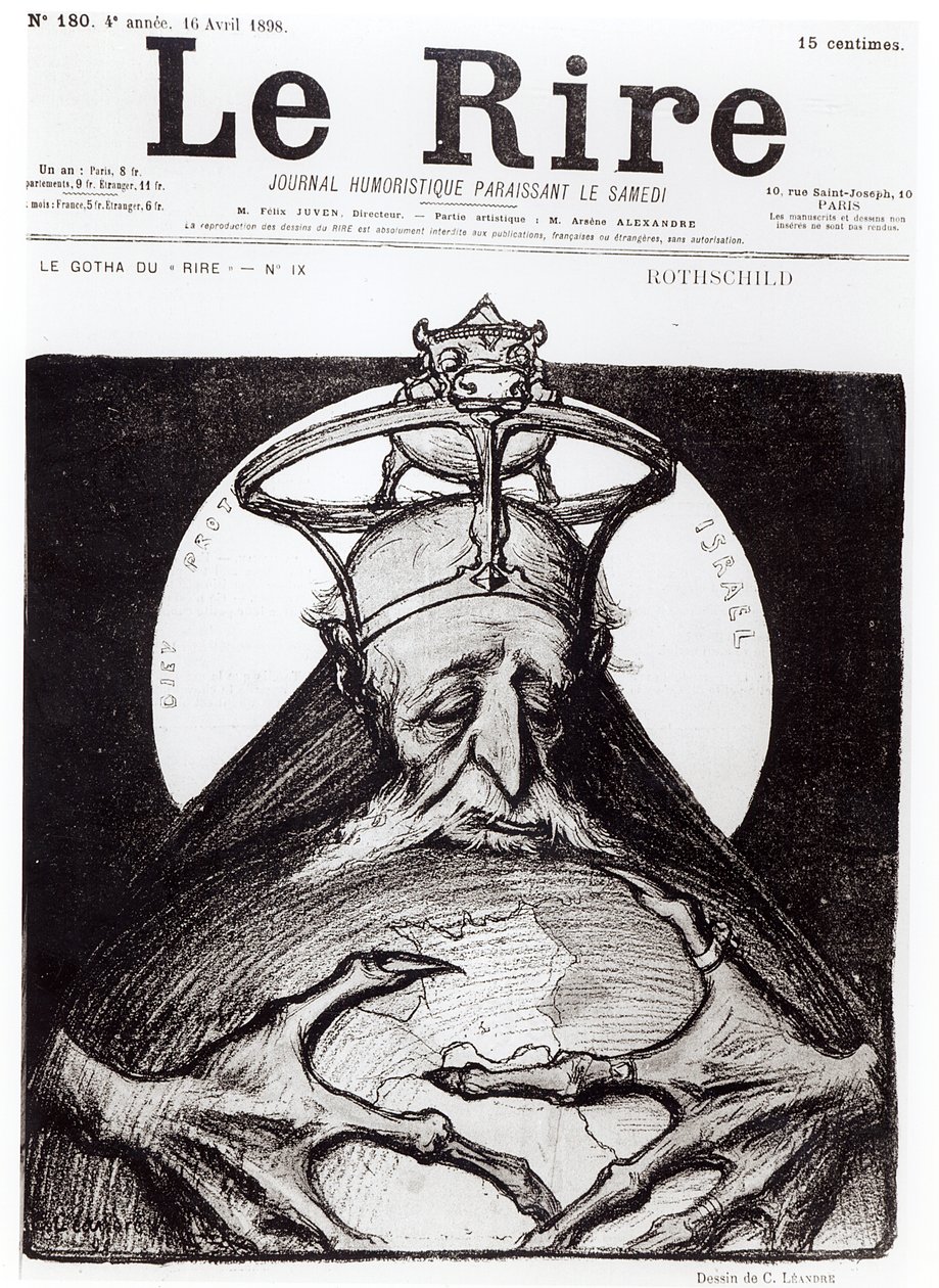 Caricatura della famiglia Rothschild da 