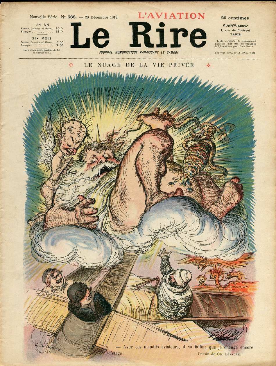 Copertina di Il Riso, satirico a colori da Charles Leandre
