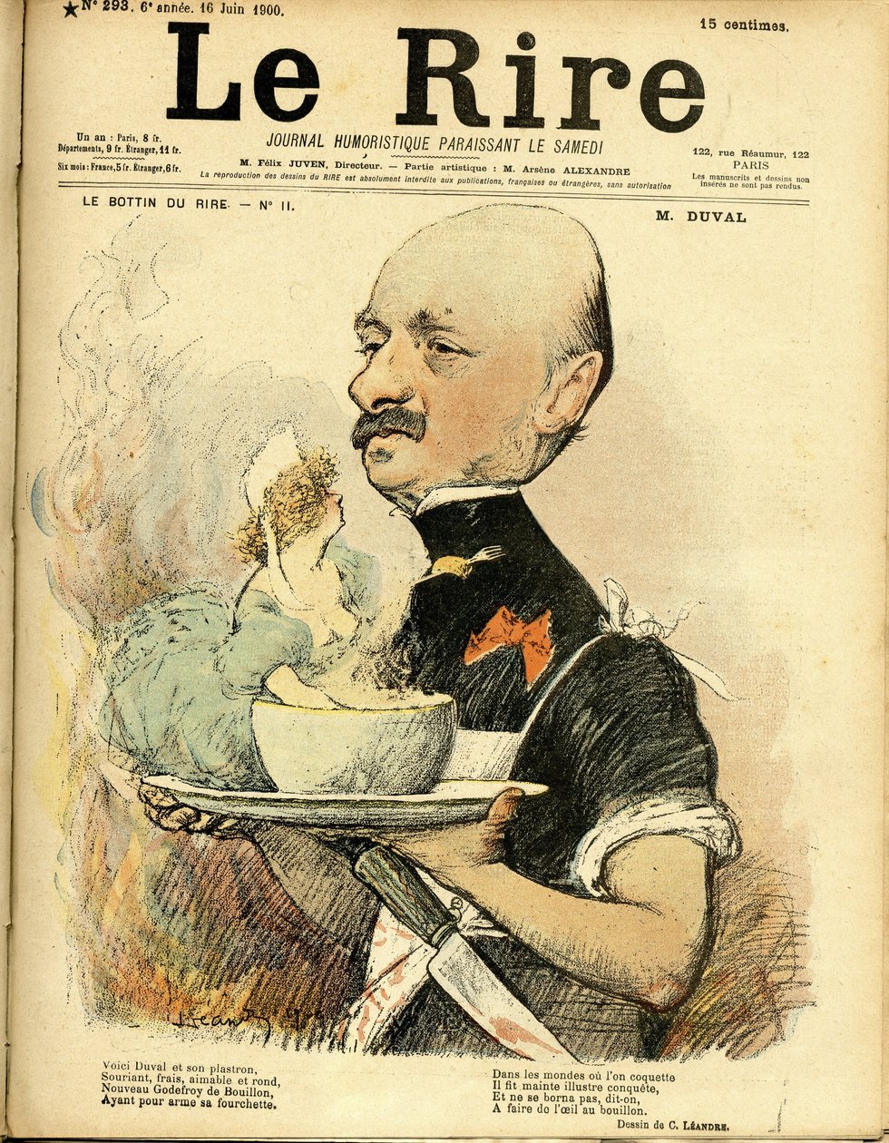 Illustrazione di Charles Leandre (1862-1934) per la Copertina di Le Rire da Charles Leandre