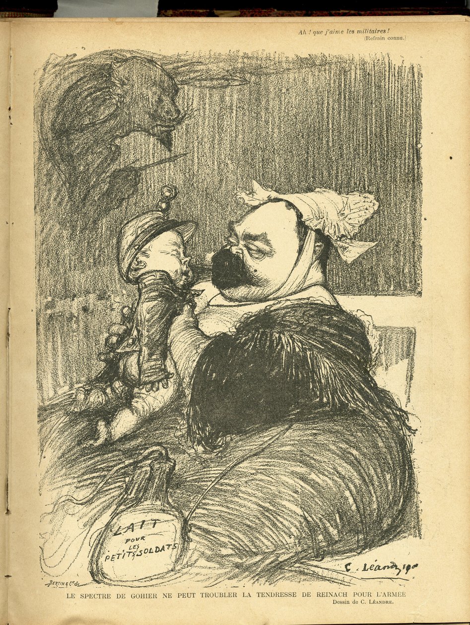 Illustrazione di Charles Leandre (1862-1934) in Le Lire da Charles Leandre