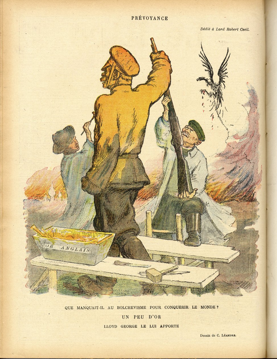 Illustrazione di Charles Leandre (1862-1934) in Le Rire da Charles Leandre