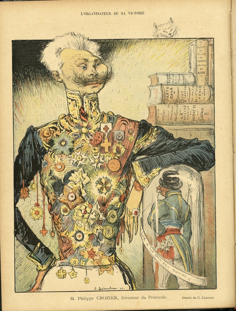 Illustrazione di Charles Leandre in Le Rire da Charles Leandre