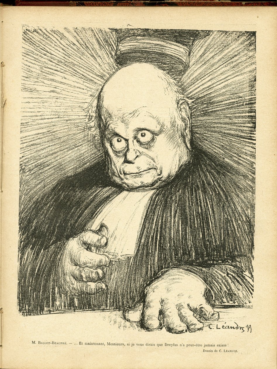 Illustrazione di Charles Leandre (1862-1934) in Le Rire da Charles Leandre