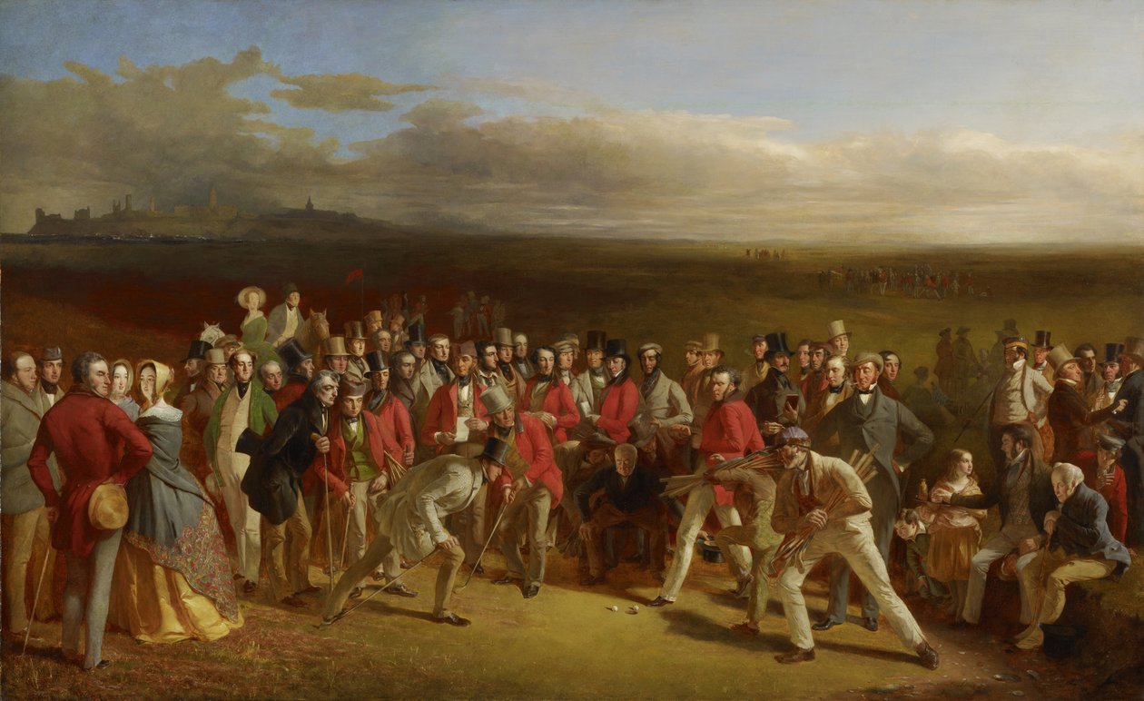 I Golfisti, 1847 da Charles Lees