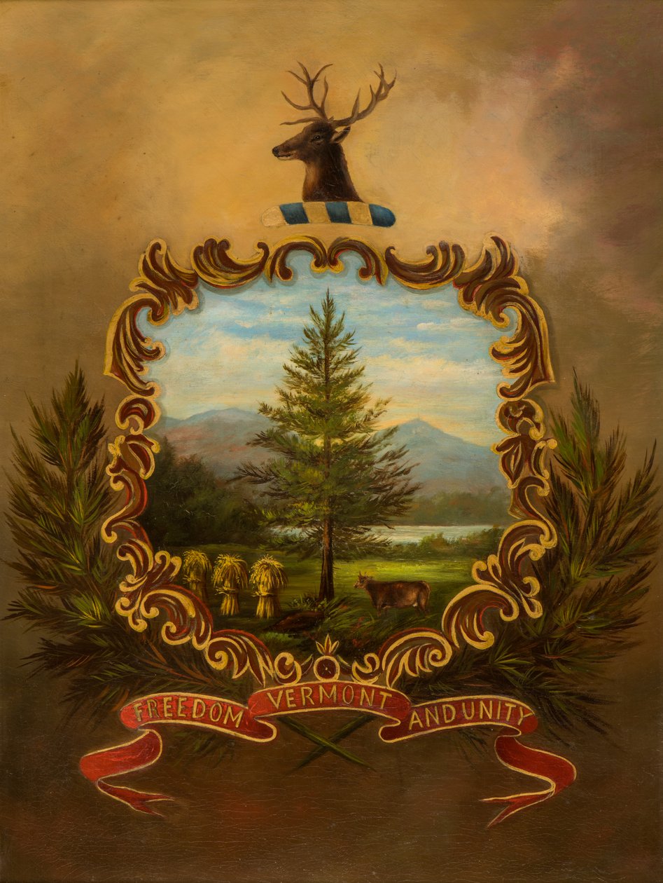 Sigillo del Vermont da Charles Louis Heyde