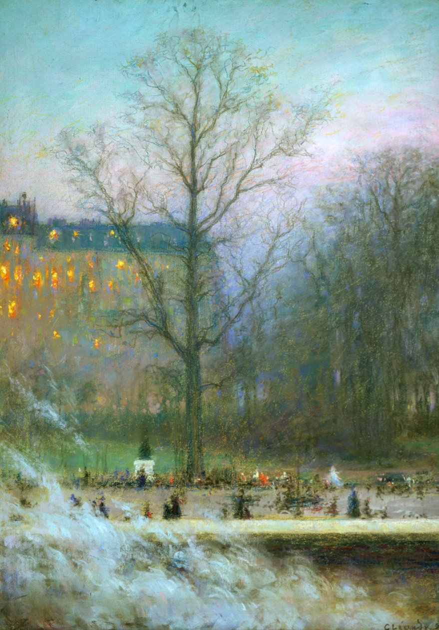 Jardins de Paris, 1920 da Charles Lucien Leandre