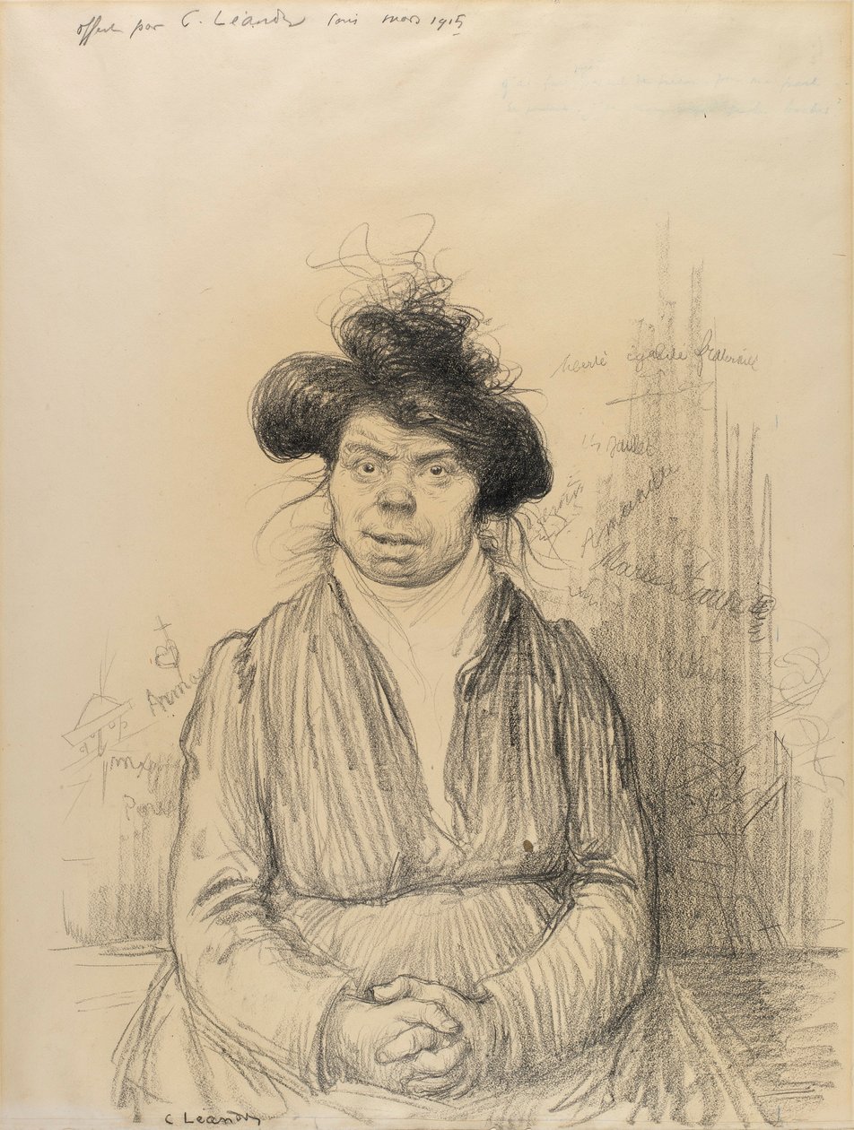 Contadina da Charles Lucien Leandre