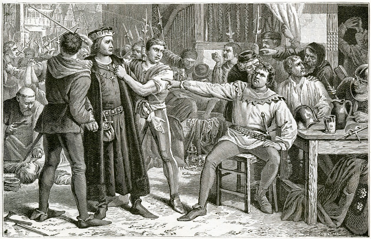 Lord Saye e Sele portati davanti a Jack Cade, 1896 da Charles Lucy