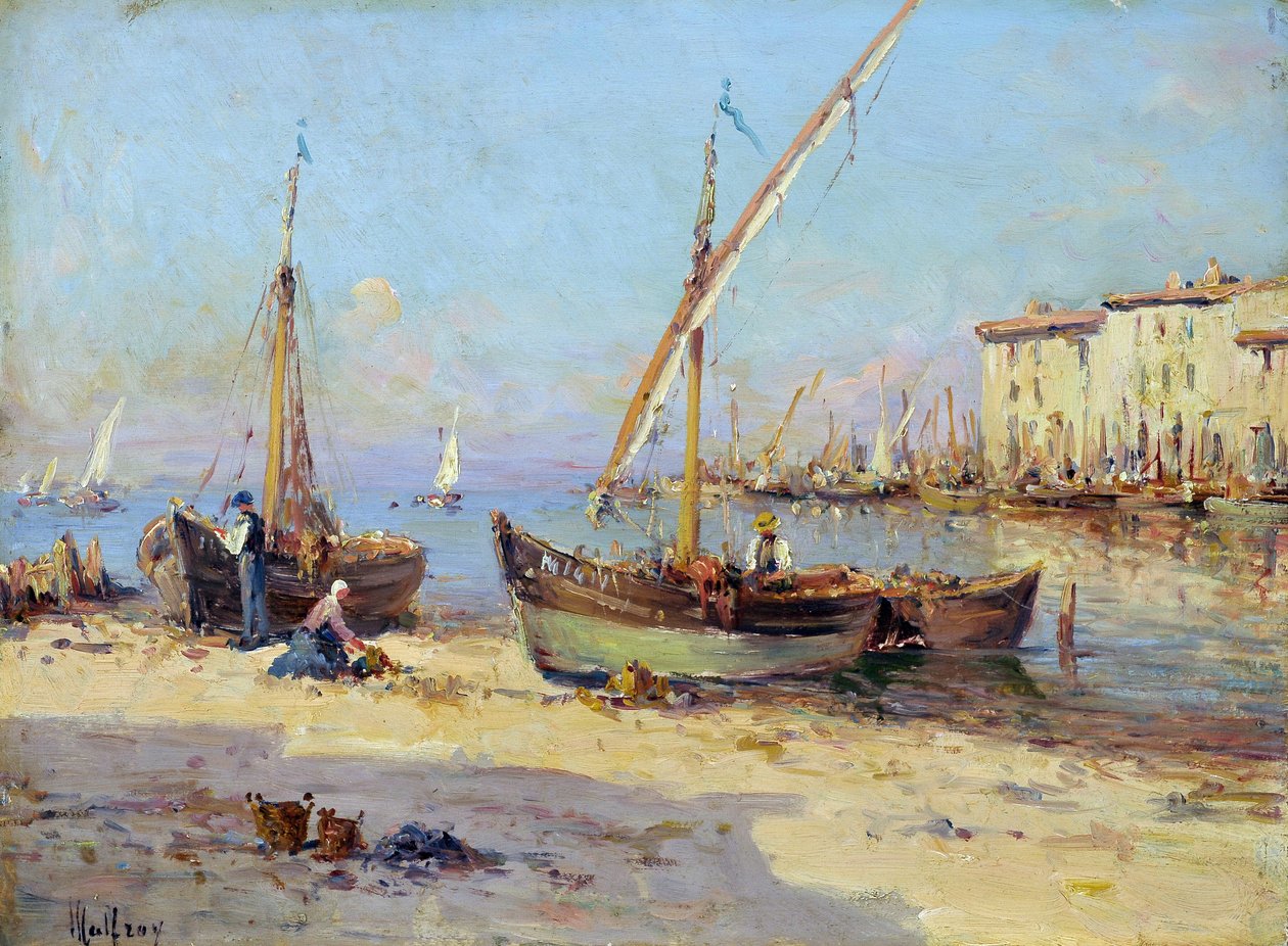 Veduta di Martigues da Charles Malfroy