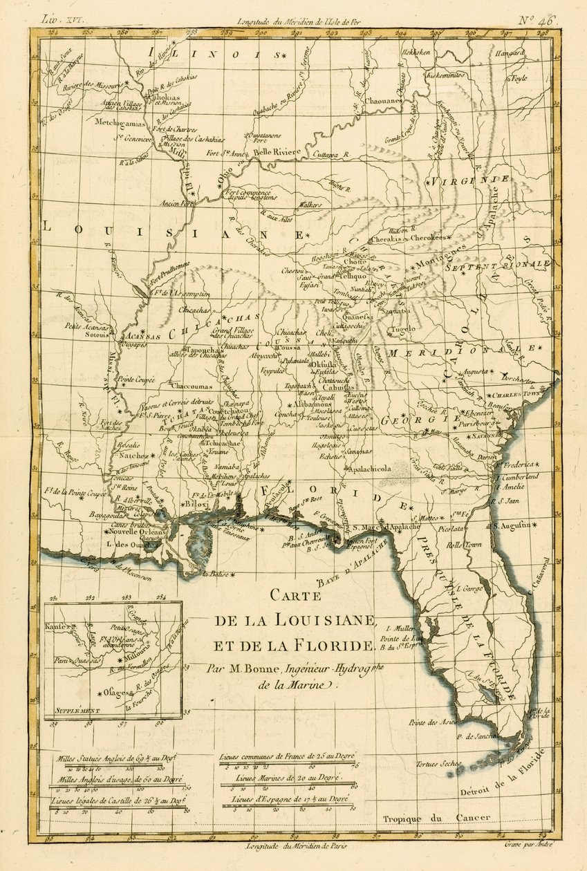 Louisiana e Florida, dall