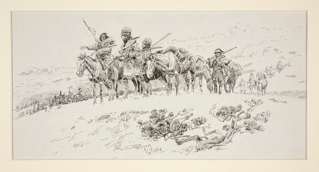 Lewis e Clark da Charles Marion Russell