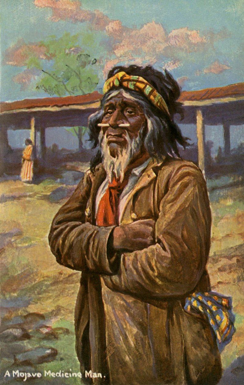 Sciamano Mohave da Charles Marion Russell