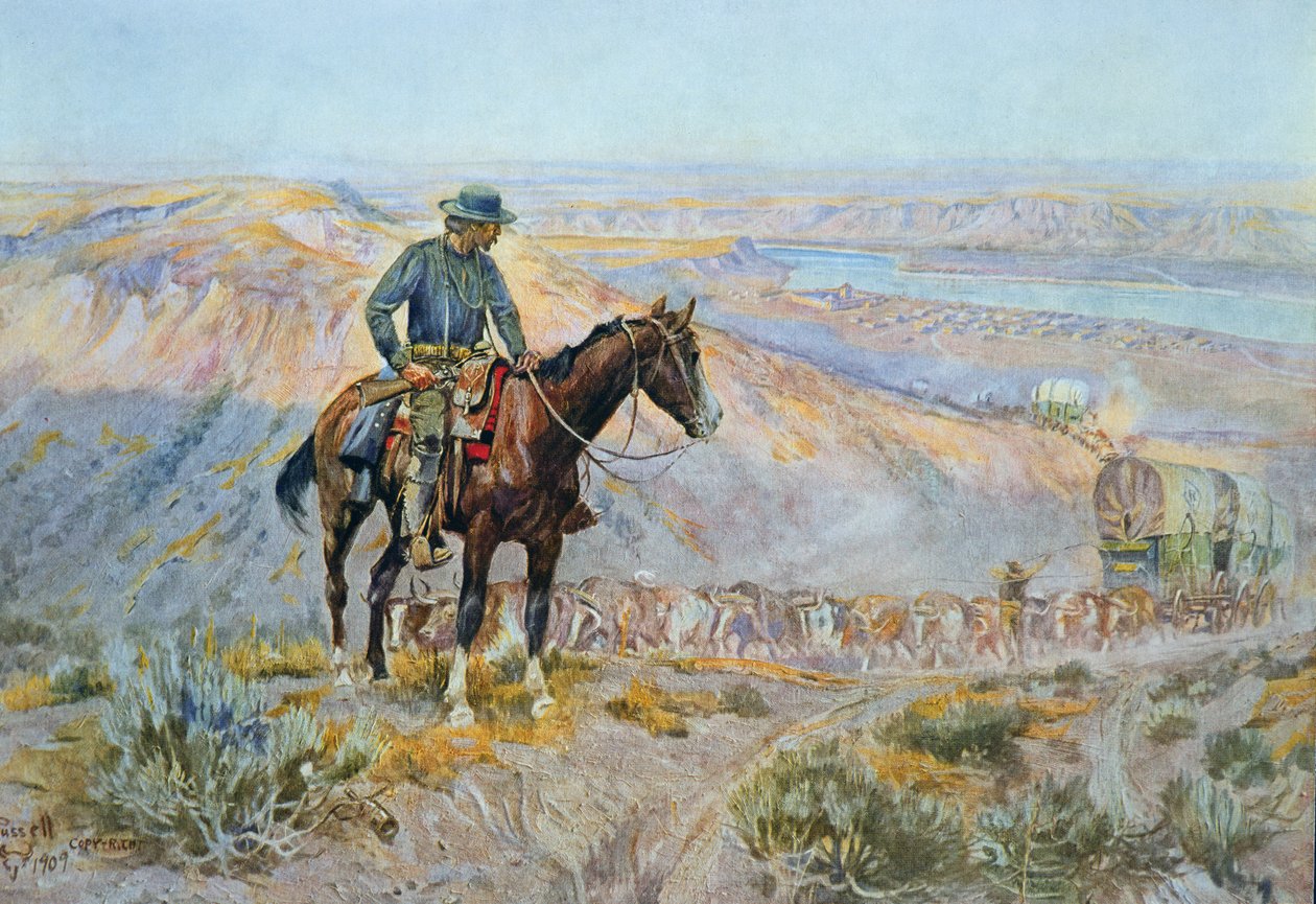 Il capo del carro da Charles Marion Russell