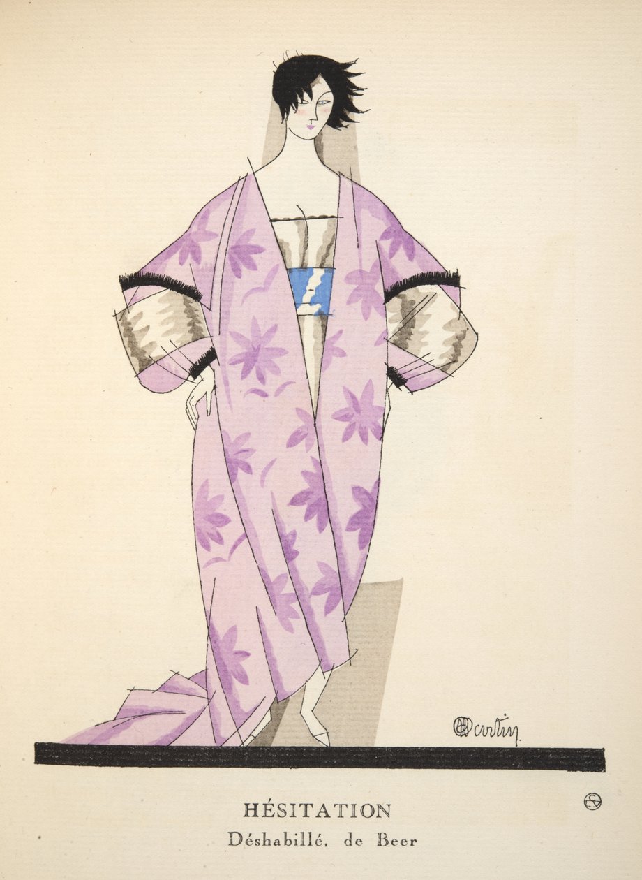 Esitazione da Gazette de Bon Ton, pub. 1920 da Charles Martin