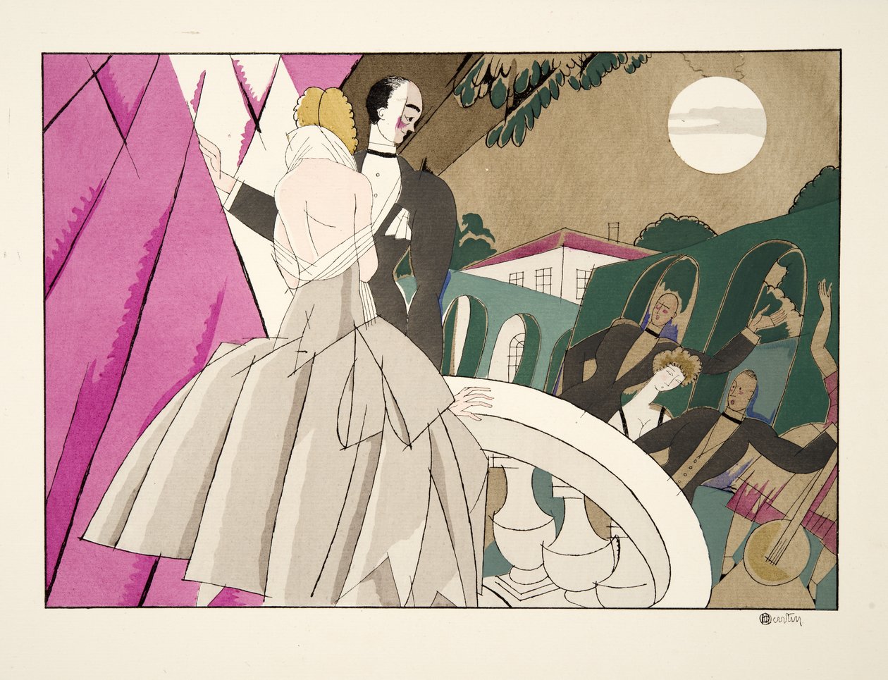 La Mariée, da Sports & Divertissements, pub. 1914 da Charles Martin