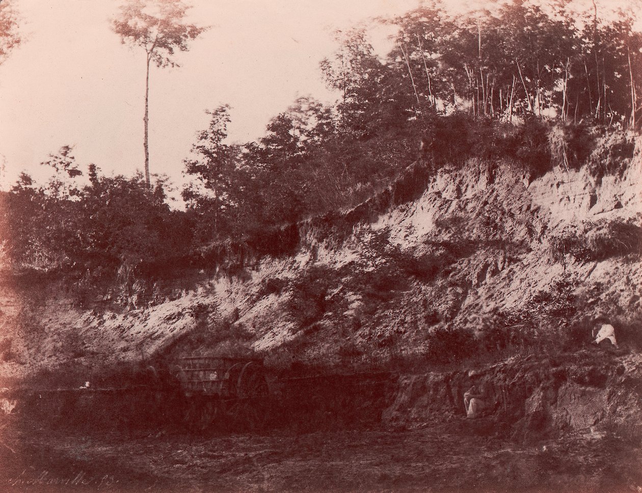 Carrière, 1850-53 da Charles Marville