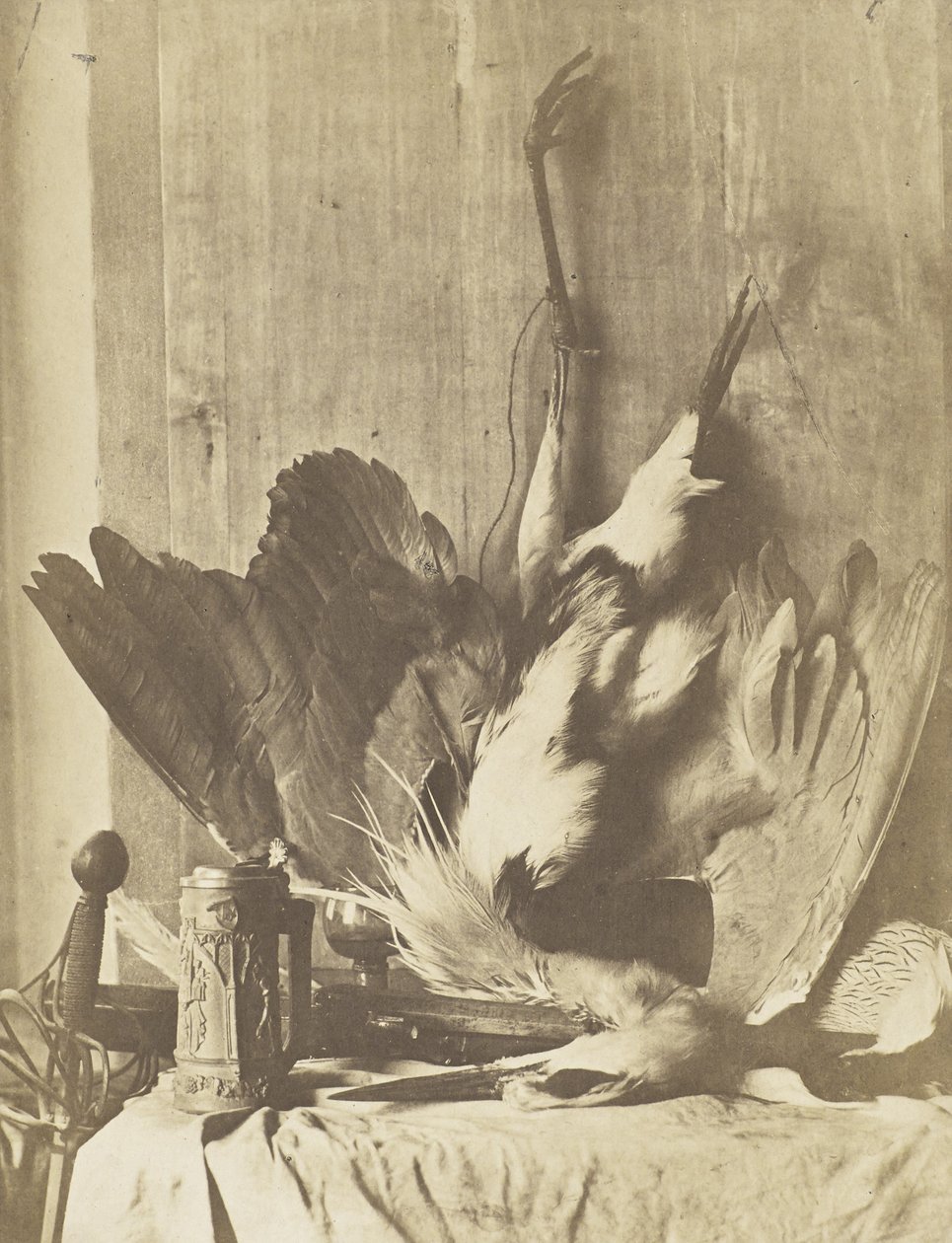 Natura morta di selvaggina, c.1853-55 da Charles Marville