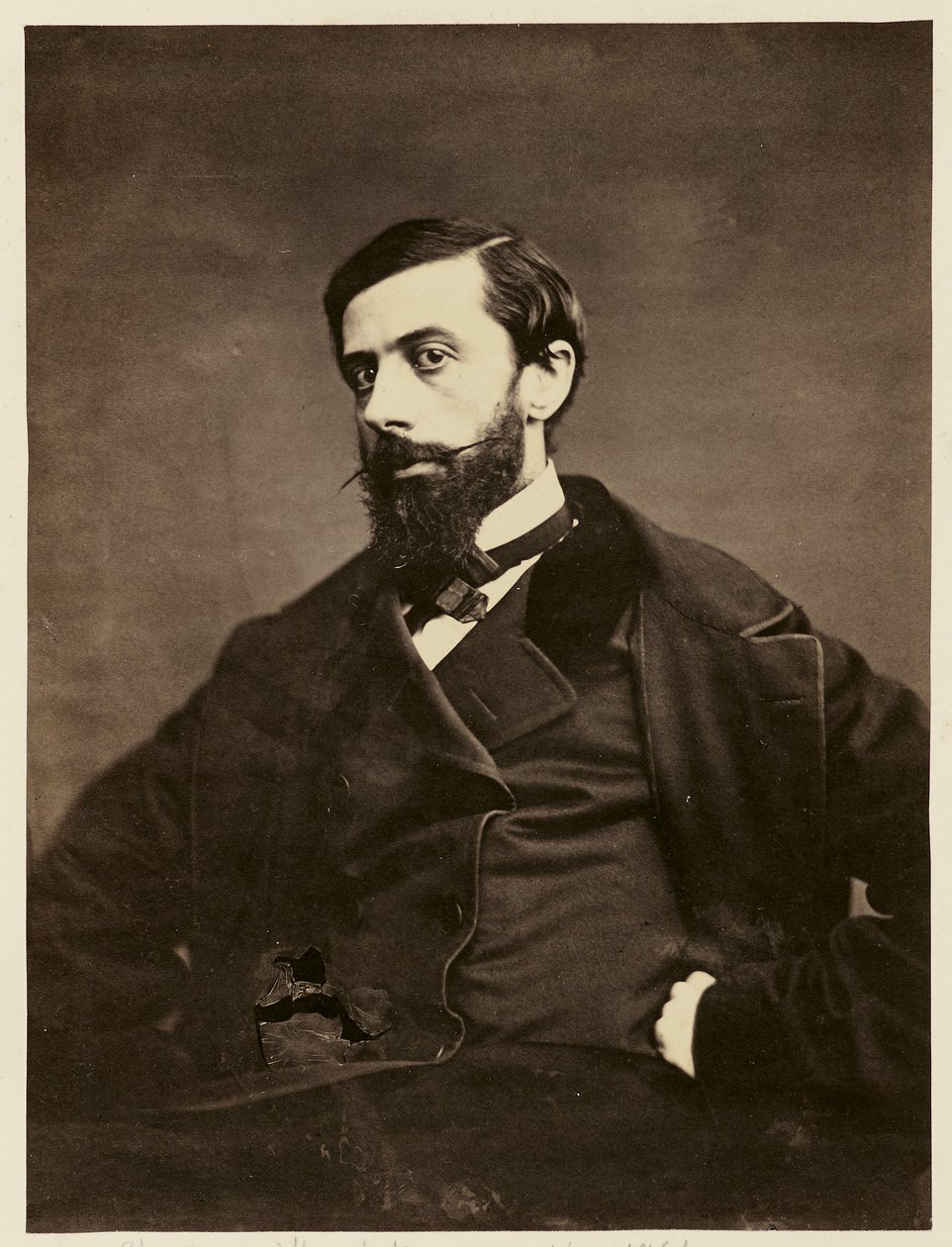 Ritratto di Charles-Théodule Devéria da Charles Marville