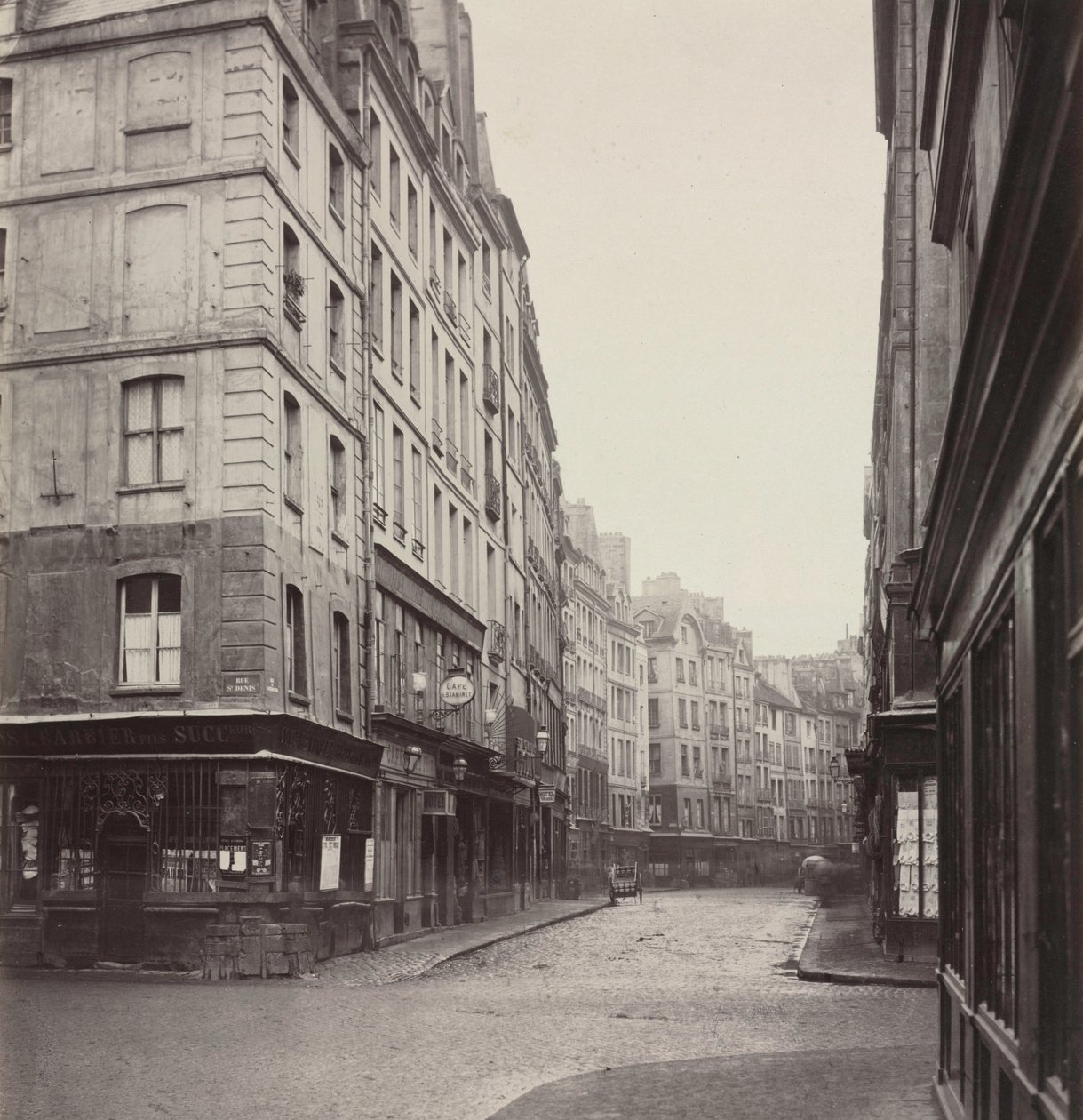 Rue de la Ferronnerie, c. 1865 da Charles Marville